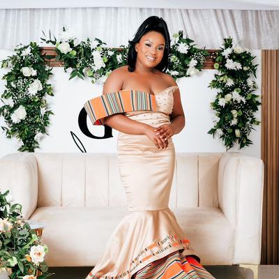 Ndebele wedding gown
